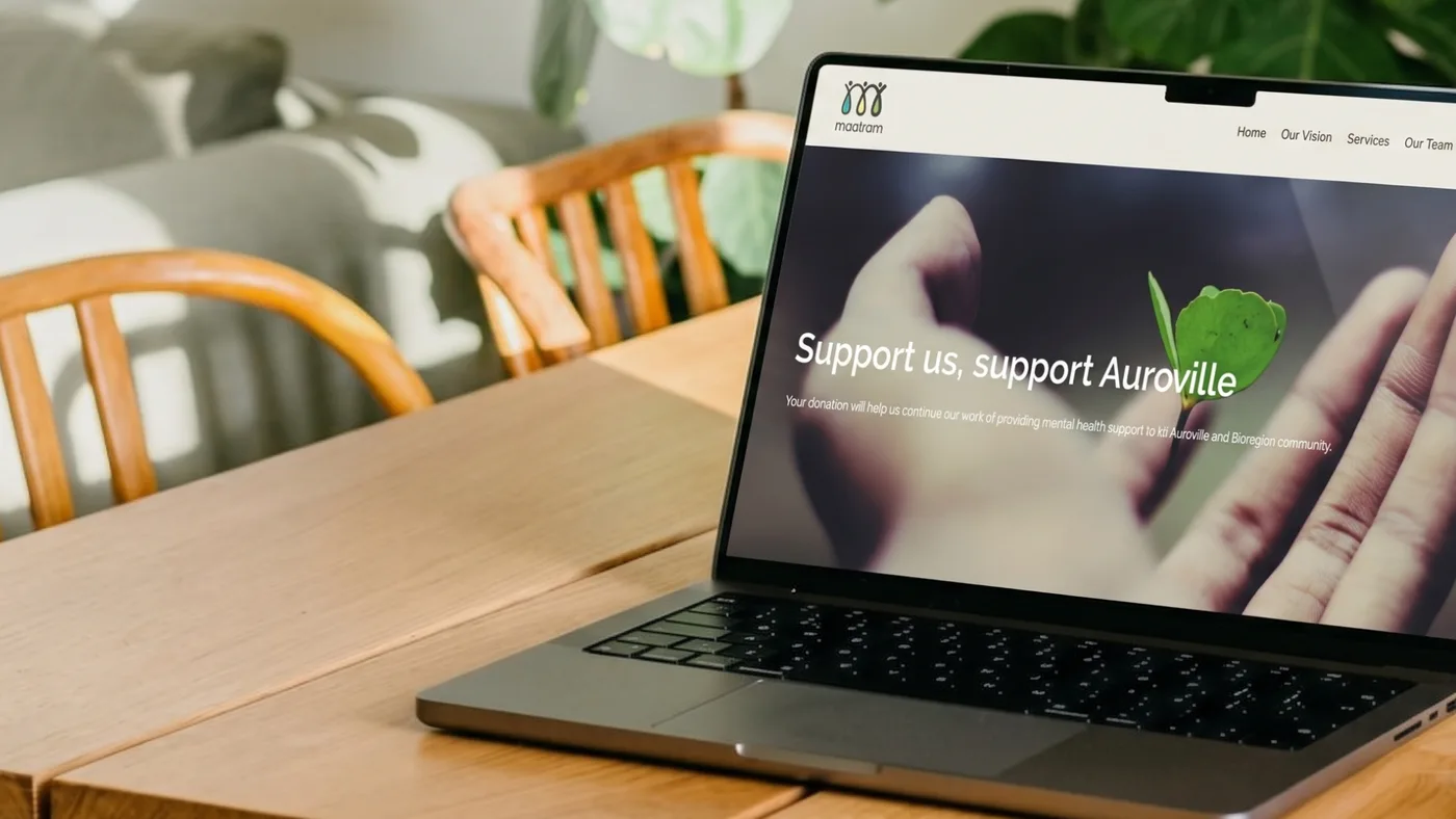 Maatram website design