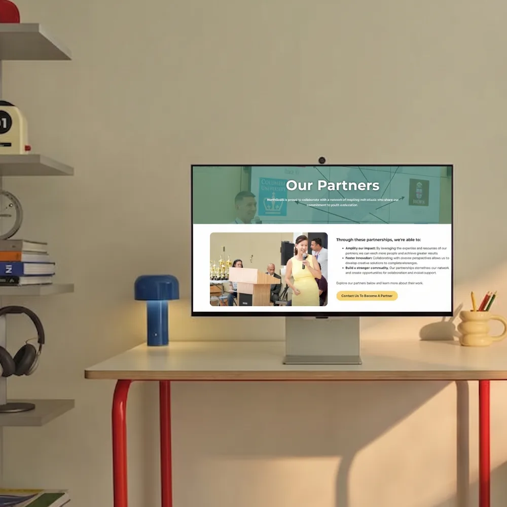 North South Foundation — Mentors storytelling format